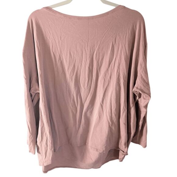 LULULEMON ATHLETICA Back In Action Long Sleeve In Figue Size Large - Picture 5 of 5